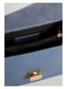 Christian Laurier Leder-Schultertasche "Ava" in Hellblau - (B)22 x (H)14 x (T)10 cm