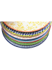 Ard'time 6-delige set: dessertborden "Sabae" meerkleurig - Ø 20 cm