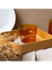 Ard'time 4er-Set: Gläser "Ambre" in Orange - 280 ml