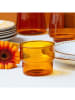 Ard'time 4er-Set: Gläser "Ambre" in Orange - 280 ml