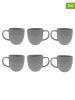 Ard'time 6-delige set: koppen "Galet" grijs - 310 ml