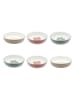 Ard'time 6-delige set: soepborden "Hanae" meerkleurig - Ø 20 cm