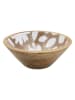 Ard'time 3-delige set: saladeservies "Hanae" lichtbruin/beige/wit