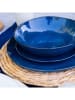 Ard'time Salatschüssel "Oia" in Blau - Ø 22 cm
