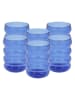 Ard'time 6-delige set: glazen "Santorin" blauw - 350 ml