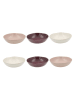 Ard'time 6-delige set: soepborden "Terra" beige/crème/bruin - Ø 20 cm