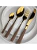 Ard'time 24tlg. Besteck-Set "Yokote" in Gold/ Beige