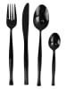 Ard'time 24tlg. Besteck-Set "Yucatan" in Schwarz