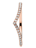 Pandora Vergold. Ring mit Zirkonia