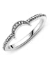 Pandora Zilveren ring met zirkonia