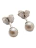 Pandora Zilveren oorstekers met parels