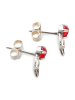 Pandora Zilveren oorstekers met edelstenen
