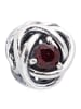 Pandora Zilveren bead met kristallen