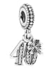 Pandora Zilveren hanger met edelstenen