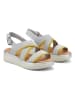 Freyling Sandalen in Grau/ Limette
