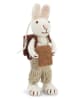Gry & Sif Figurka dekoracyjna "Bunny" w kolorze biało-beżowym - dł. 14 cm