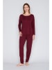 Joop! Bodywear Pyjamabroek bordeaux