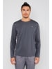 Joop! Bodywear Pyjama-Oberteil in Anthrazit