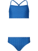 Zigzag Bikini "Roxanne" blauw