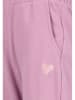 Zigzag Spodnie dresowe "Blondie" w kolorze jasnoróżowym