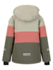 Zigzag Ski-/snowboardjas "Taylora" kaki/lichtroze
