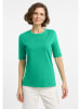 ELBSAND Koszulka "Siva" w kolorze zielonym