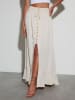 Milan Kiss Spódnica w kolorze kremowym