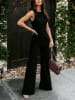 Milan Kiss Jumpsuit in Schwarz