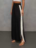 Milan Kiss Marlenehose in Schwarz