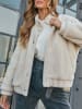 Milan Kiss Fleecejacke in Creme