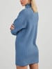 Milan Kiss Gebreide jurk lichtblauw
