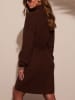 Milan Kiss Kleid in Braun