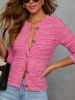 Milan Kiss Cardigan in Pink