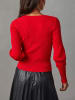 Milan Kiss Pullover in Rot