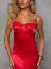 Milan Kiss Kleid in Rot