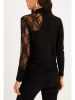 Milan Kiss Longsleeve in Schwarz
