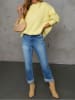 Milan Kiss Pullover in Gelb