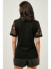 Milan Kiss Shirt in Schwarz