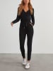 Milan Kiss Jumpsuit in Schwarz