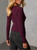 Milan Kiss Pullover in Bordeaux