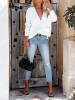 Milan Kiss Vest wit