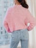 Milan Kiss Pullover in Rosa