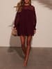 Milan Kiss Jurk bordeaux