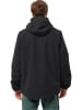 Jack Wolfskin Regenjacke "Stormy Point" in Schwarz