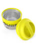 Monbento Isolier-Lunchbox "The Journey" in Silber/ Gelb - 550 ml