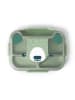 Monbento 6-delige lunchset "Bear" grijs/groen