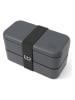 Monbento 14tlg. Lunch-Set in Grau/ Anthrazit