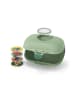 Monbento 3tlg, Snack-Set in Grün