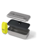 Monbento Lunchbox "The Journey" zilverkleurig/geel - 700 ml