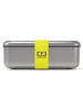 Monbento 6tlg. Lunch-Set "The Journey" in Silber/ Gelb